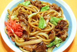 亀山みそ焼きうどん