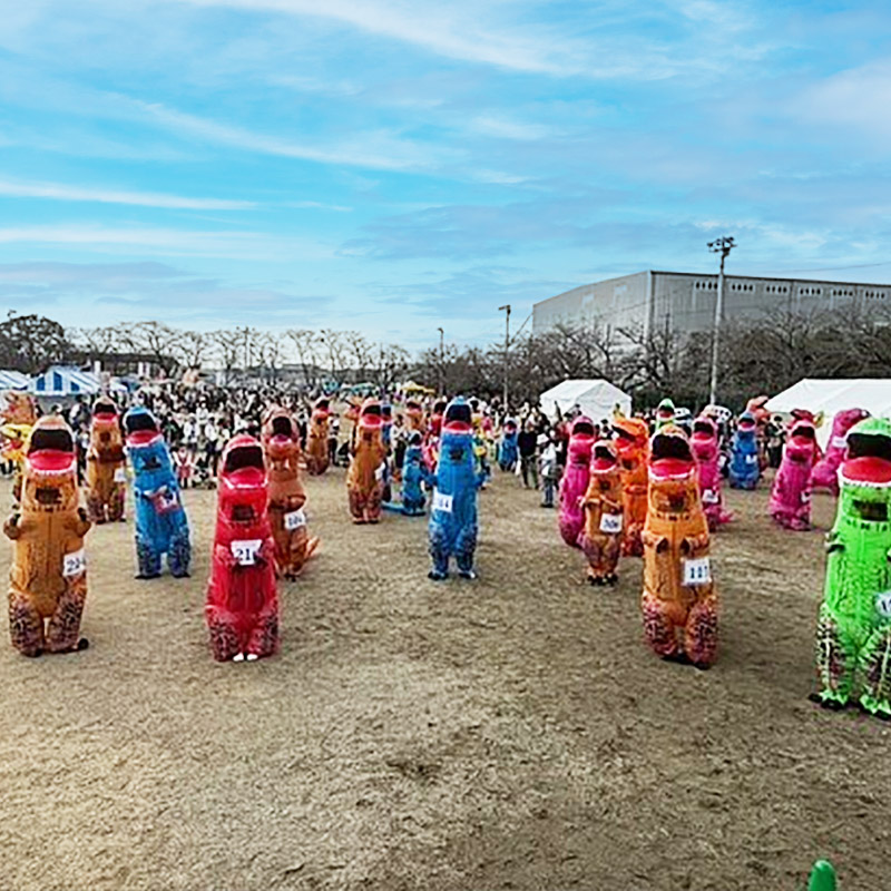 ティラノサウルスレースのイメージ写真